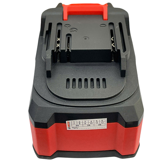 Pin sạc 21V 4.0Ah Dekton M21-B4055A dòng xả 55A, chất liệu vỏ chống cháy