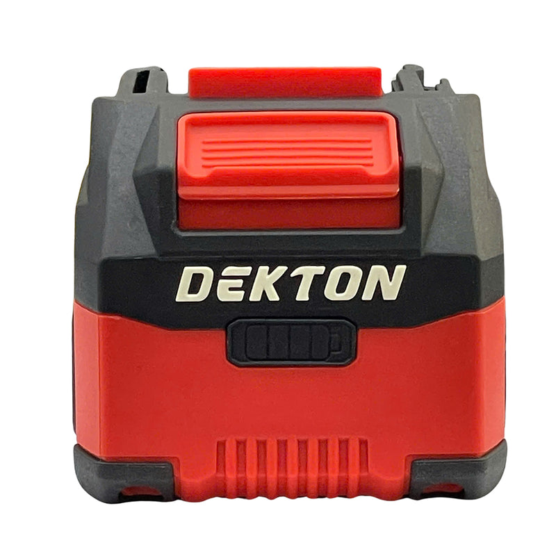 Pin sạc 21V 4.0Ah Dekton M21-B4055A dòng xả 55A, chất liệu vỏ chống cháy