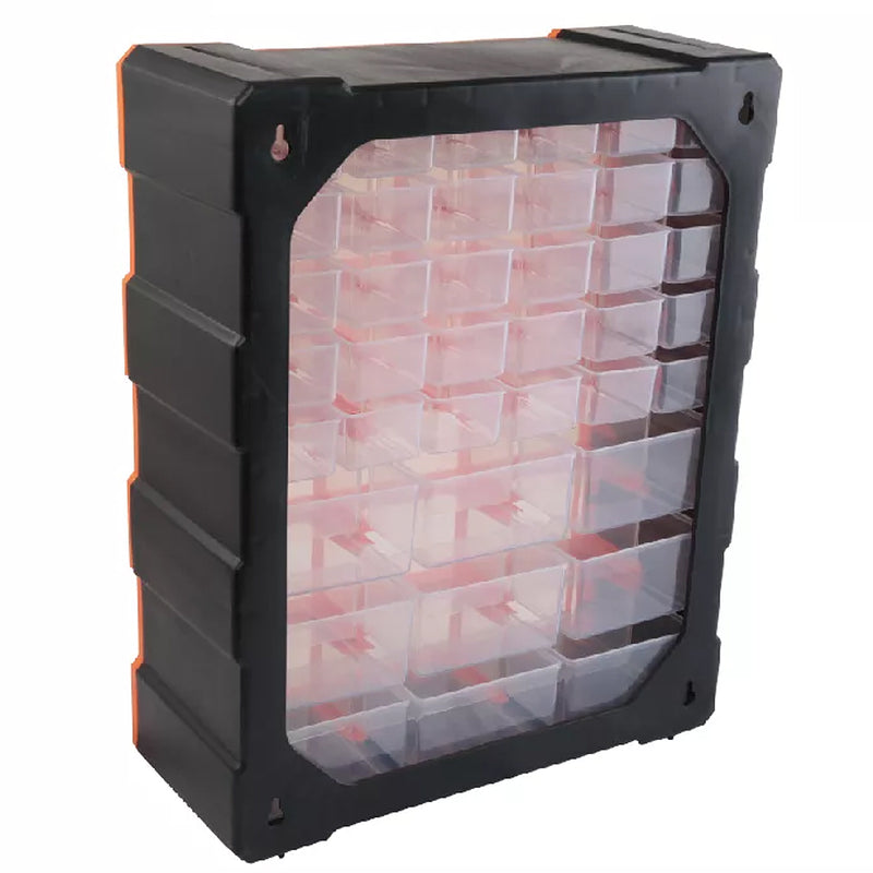 Tủ nhựa đựng linh kiện 39 ngăn Kendo 90248, kích thước 475mm x 380mm x 160mm