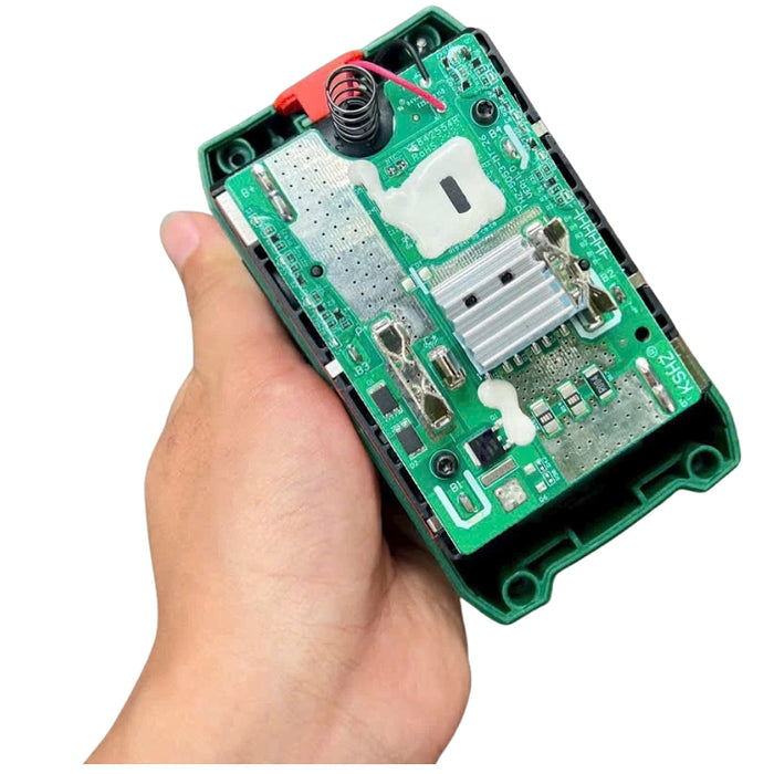 Pin 21V 6.0Ah Dekton M21-B6095PRO, vỏ pin chống cháy, dòng xả tối đa 95A