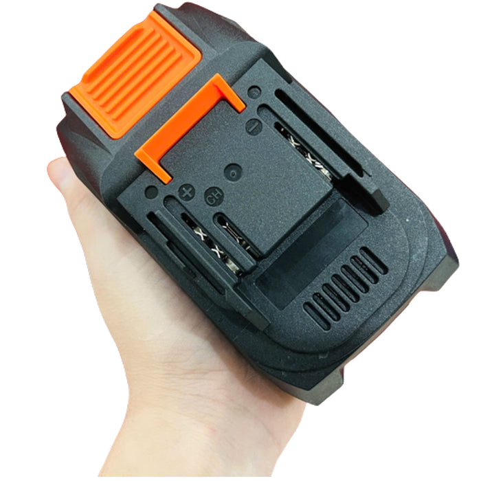 Pin 21V 6.0Ah Dekton M21-B6095PRO, vỏ pin chống cháy, dòng xả tối đa 95A