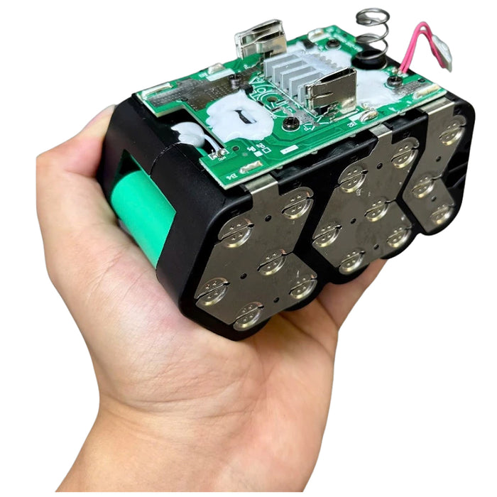 Pin 21V 7.5Ah Dekton M21-B7512PRO, vỏ pin chống cháy, dòng xả tối đa 100A