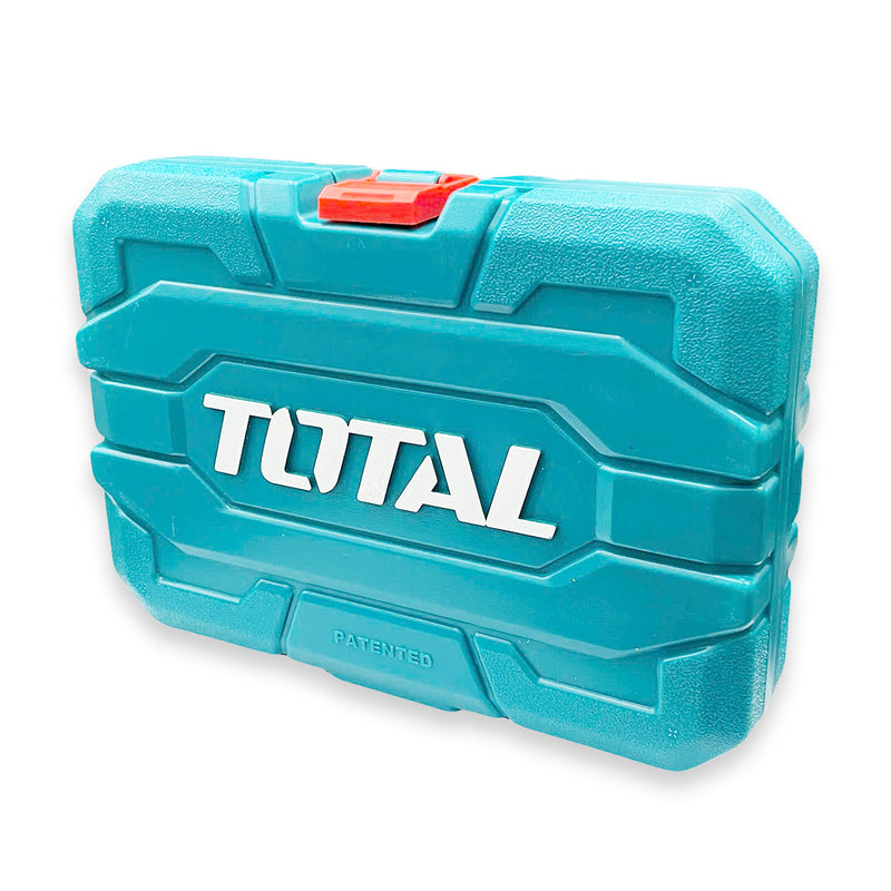 Bộ 45 Socket (1/4 inch) & cần 2 chiều TOTAL THT141451