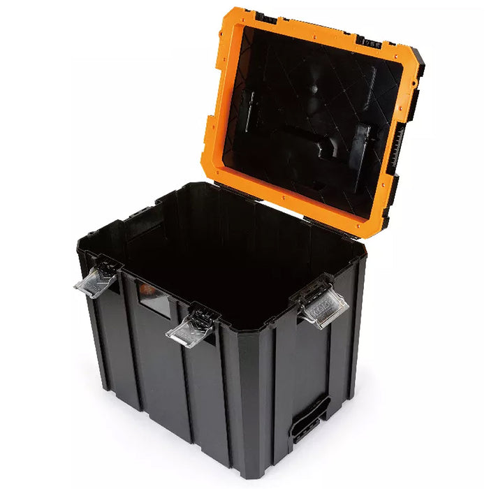 Thùng đồ nghề nhựa Kendo 90263, kích thước 460mm x 357mm x 389mm (Size L - 60L), vật liệu nhựa ABS