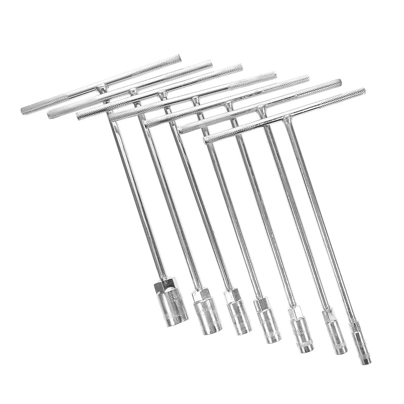 Cần siết bu lông chữ T Workpro, mở ốc từ 8mm - 19mm, vật liệu thép 40CR mạ chrome chống gỉ.