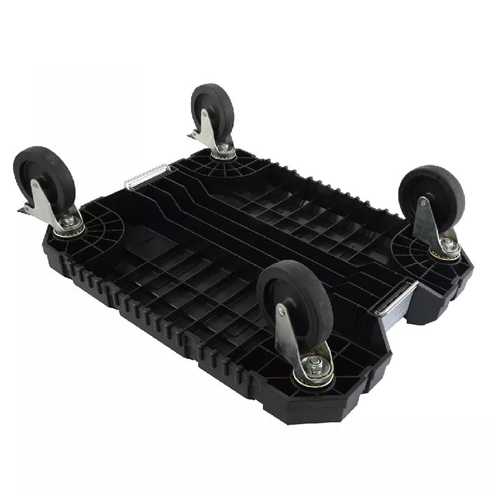 Xe đẩy dụng cụ 4 bánh Kendo 90265, kích thước 526mm x 430mm x 180mm, vật liệu nhựa PP