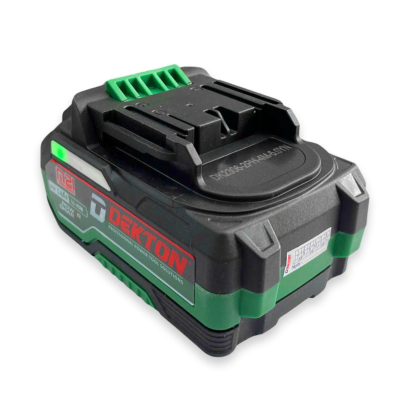 Pin 21V 5.0Ah Dekton M21-B5000PLUS, vỏ pin chống cháy