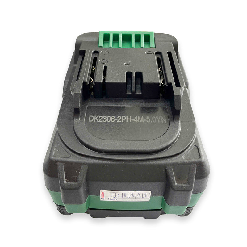 Pin 21V 5.0Ah Dekton M21-B5000PLUS, vỏ pin chống cháy