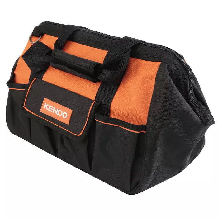 Túi đựng dụng cụ có dây đeo vai Kendo 90172, kích thước 410mm x 200mm x 310mm (16 inch), vật liệu vải Oxford 600D