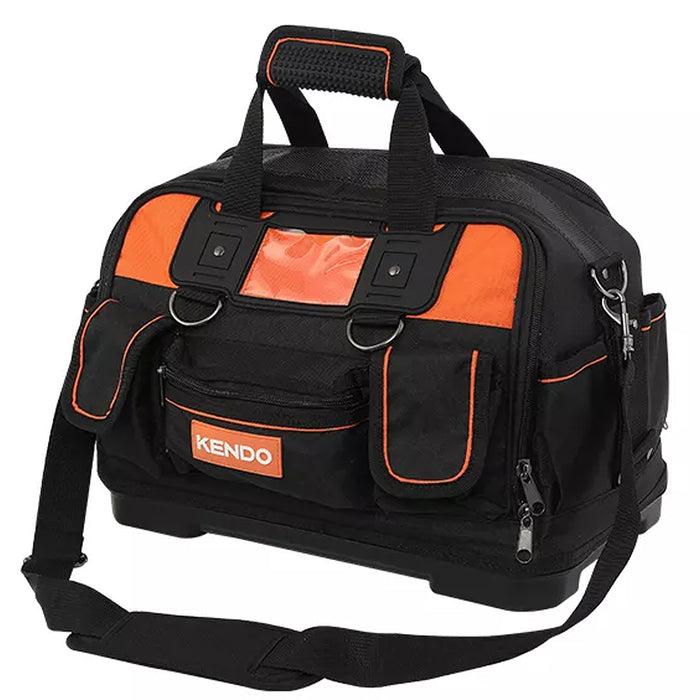 Túi đựng dụng cụ có dây đeo vai Kendo 90134, kích thước 420mm x 220mm x 280mm (16.5 inch), vật liệu vải Oxford 600D