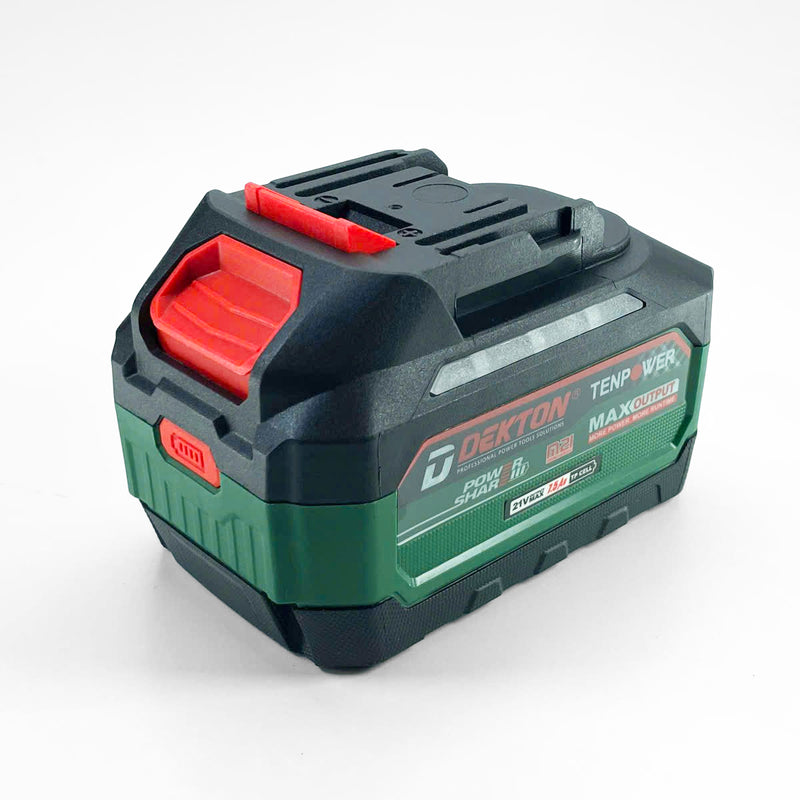 Pin 21V 7.5Ah Dekton M21-B7512PRO, vỏ pin chống cháy, dòng xả tối đa 100A