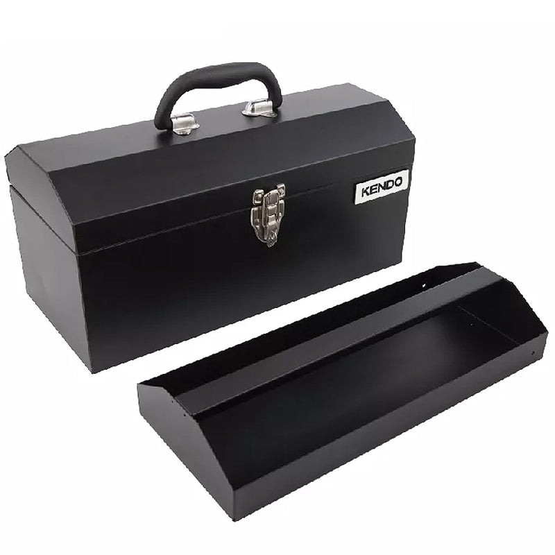 Thùng đồ nghề kim loại Kendo 90281, kích thước 410mm x 180mm x 195mm (16 inch)