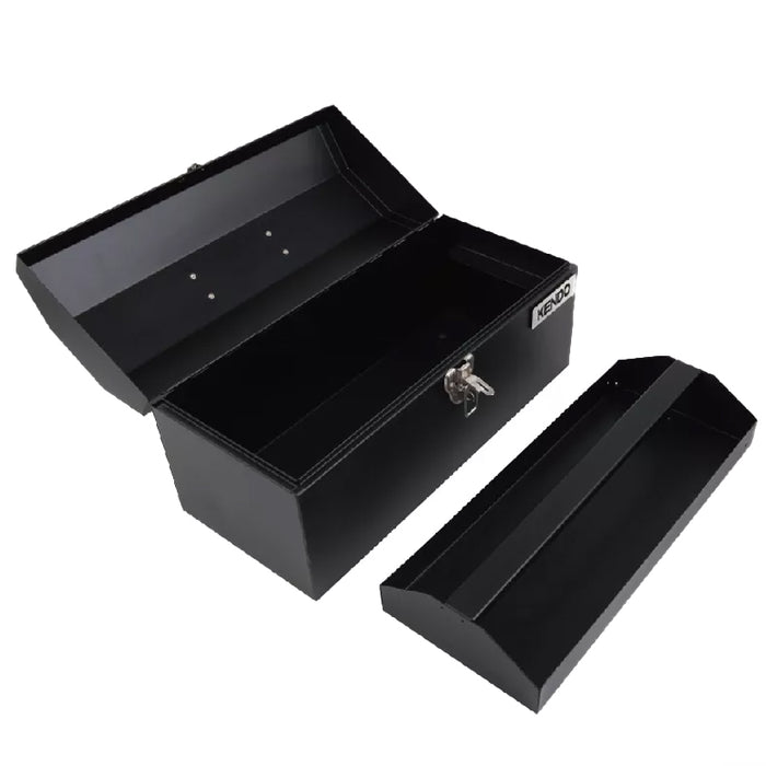 Thùng đồ nghề kim loại Kendo 90281, kích thước 410mm x 180mm x 195mm (16 inch)