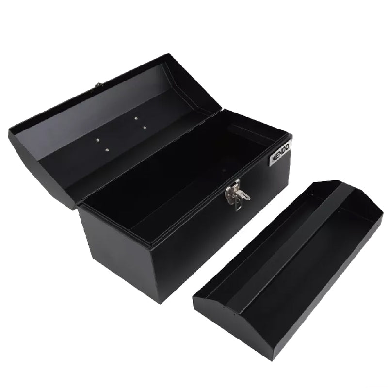 Thùng đồ nghề kim loại Kendo 90281, kích thước 410mm x 180mm x 195mm (16 inch)