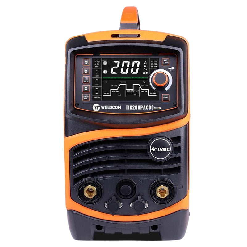 Máy hàn TIG, hàn xung và hàn que Jasic TIG200P ACDC E201 II JET20 dòng hàn tối đa 200A