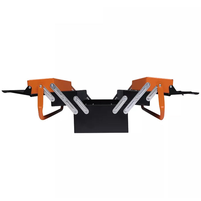 Thùng đồ nghề kim loại 5 ngăn Kendo 90204, kích thước 460mm x 200mm x 205mm