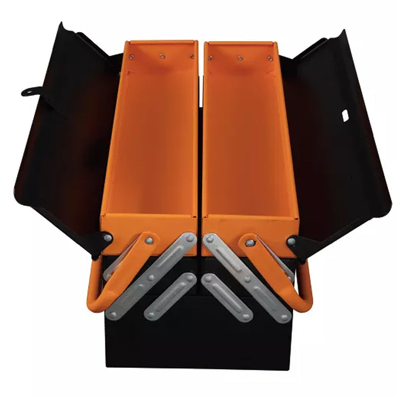 Thùng đồ nghề kim loại 5 ngăn Kendo 90204, kích thước 460mm x 200mm x 205mm