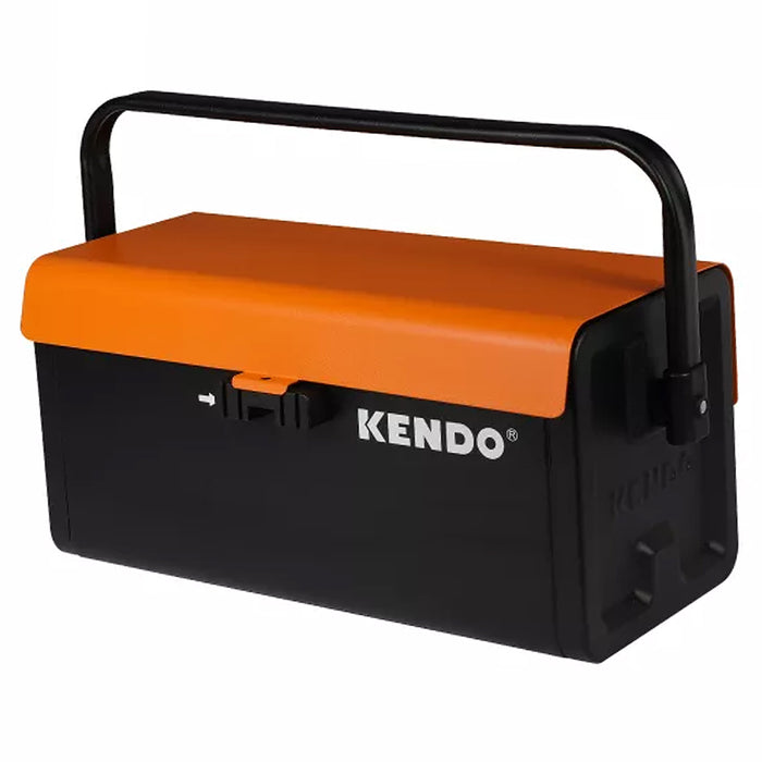 Thùng đồ nghề kim loại 2 tầng Kendo 90210, kích thước 400mm x 180mm x 200mm