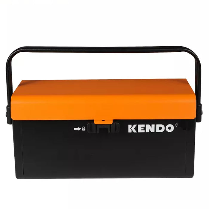 Thùng đồ nghề kim loại 2 tầng Kendo 90210, kích thước 400mm x 180mm x 200mm