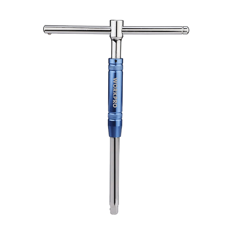 Cần siết bu lông chữ T Workpro WP275017, cốt 3/8 inch, tay cầm có thể trượt và tháo rời , thân dài 250mm (10 inch)