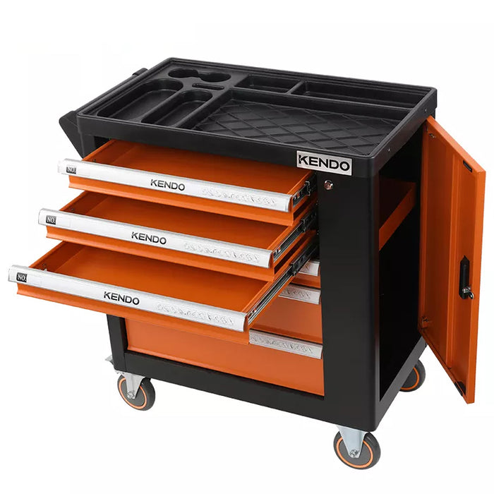 Kệ tủ đựng dụng cụ bằng kim loại 6 ngăn kéo Kendo 90330, kích thước 765mm x 455mm x 895mm
