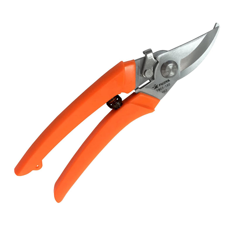Kéo cắt điện Fujiya FM03-180 màu cam, có lò xo trợ lực, chuyên dụng cho thợ điện
