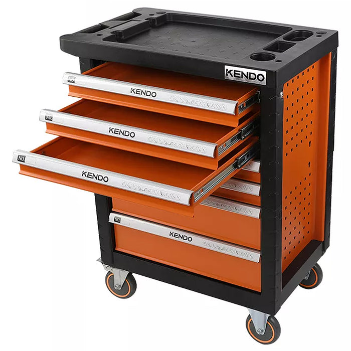 Kệ tủ đựng dụng cụ bằng kim loại 7 ngăn kéo Kendo 90338, kích thước 772mm x 460mm x 975mm