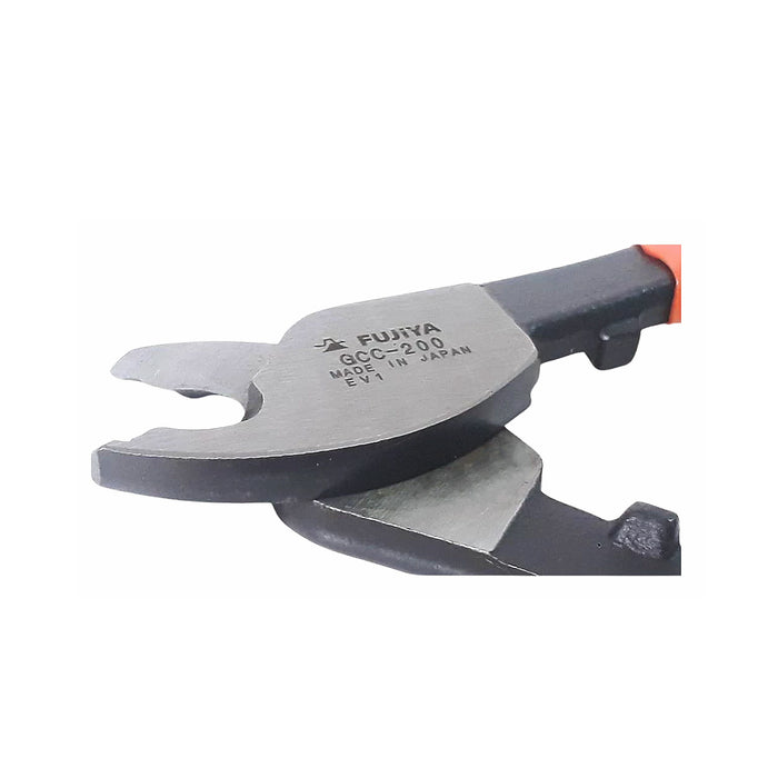 Kìm cắt cáp chuyên dụng 150mm - 200mm (6 inch - 8 inch) Fujiya GCC-150/200 Series, chất liệu thép hợp kim cao cấp. Xuất xứ Nhật Bản