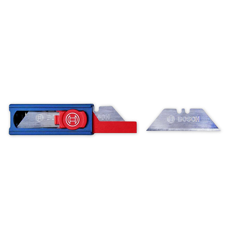 Hộp 10 lưỡi dao rọc cáp thẳng 63x19mm Bosch 1600A016ZH, vật liệu thép S2