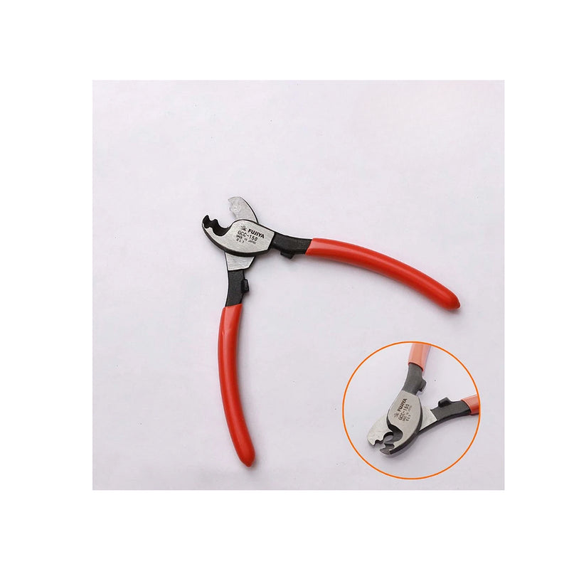 Kìm cắt cáp chuyên dụng 150mm - 200mm (6 inch - 8 inch) Fujiya GCC-150/200 Series, chất liệu thép hợp kim cao cấp. Xuất xứ Nhật Bản