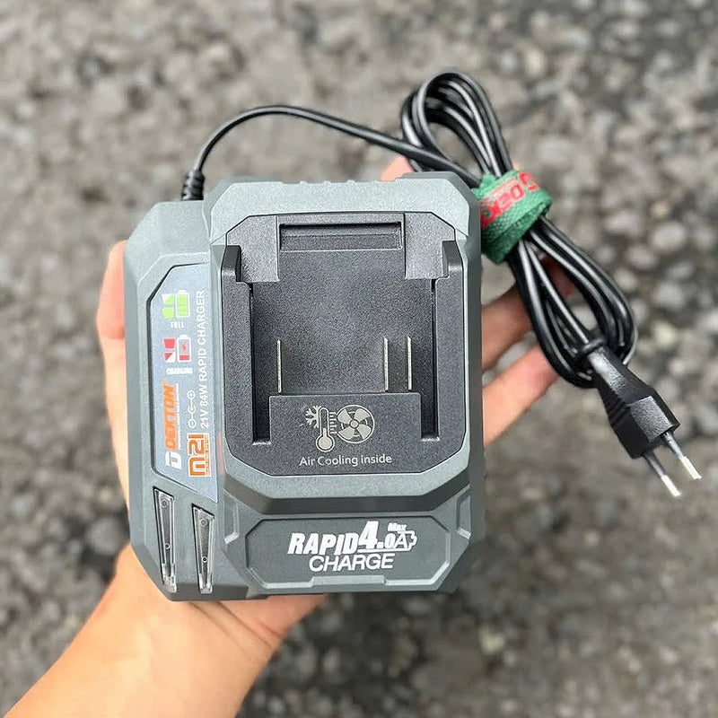 Đế sạc Pin 21V Dekton M21-S40CP (4.0A) vỏ sạc chống cháy