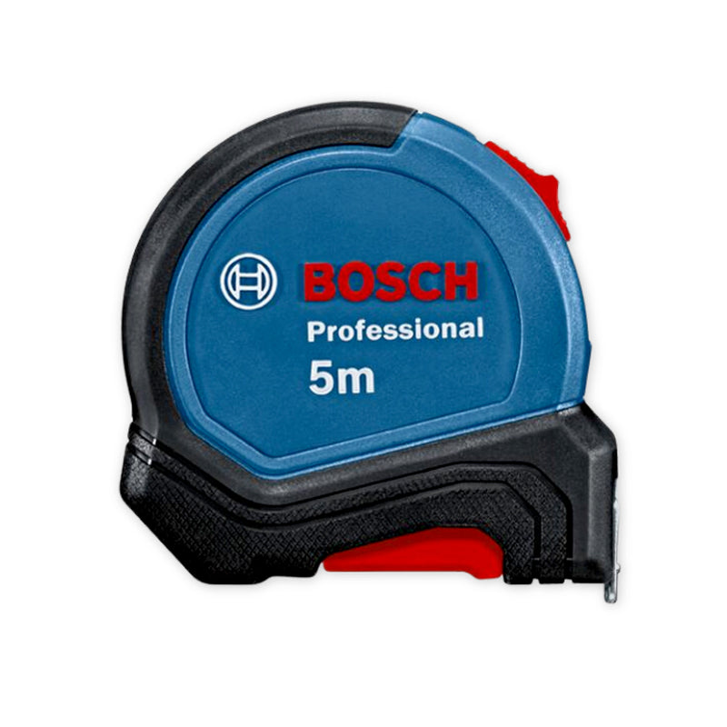 Thước kéo thép 5m Bosch vỏ nhôm, đầu thước có nam châm