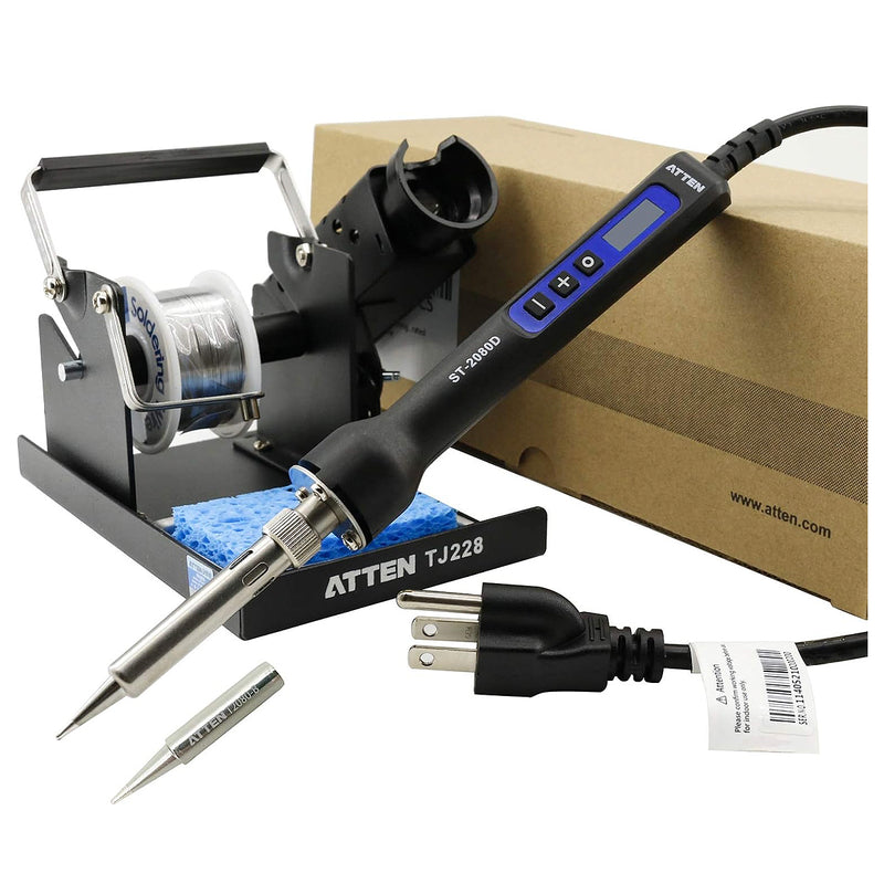 Giá đỡ cuộn dây hàn và mỏ hàn cao cấp Atten TJ-228