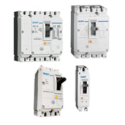 Cầu dao tự động dạng khối (MCCB) có thể điều chỉnh từ nhiệt TM (0.7 - 1.0) Chint NM8N series, tải danh từ định từ 16A ~ 1600A, Icu cấp S. Tiêu chuẩn quốc tế