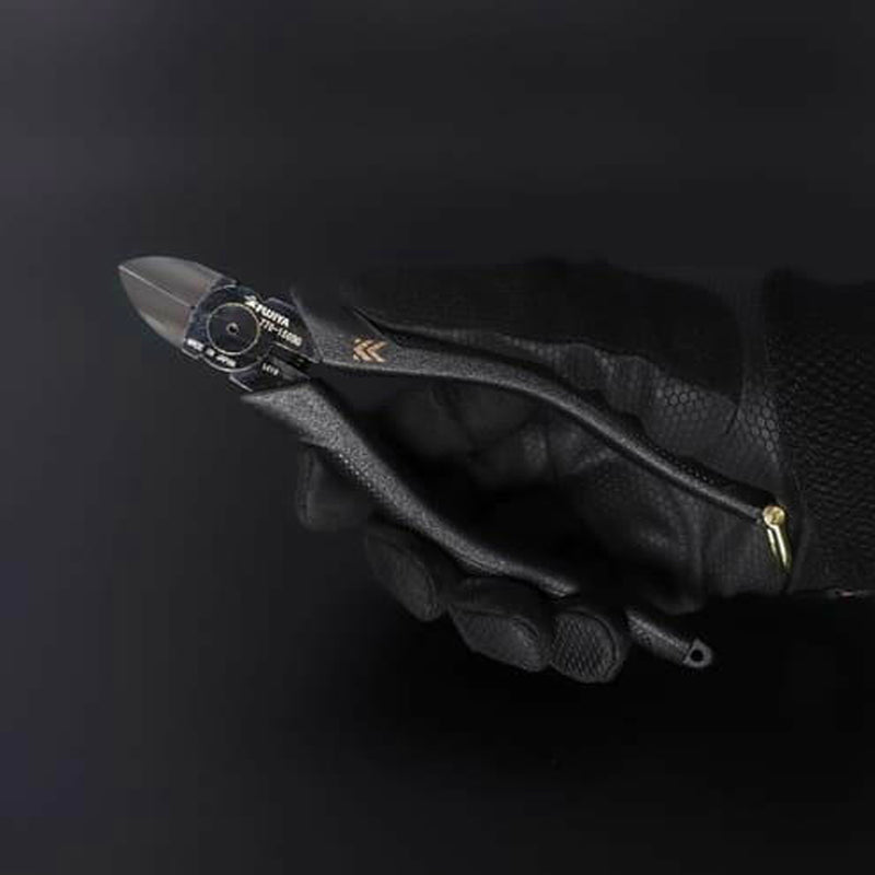 Kìm cắt chéo có lò xo trợ lực Fujiya 770-150BG/175BG/200BG Kurokin-Series, kích thước từ 162mm - 208mm. Tiêu chuẩn RoHS