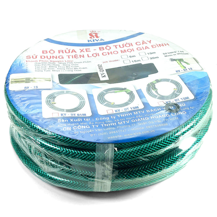 Bộ Dây Tưới Đầu Pét KIVA KV-DT02 Series, chiều dài dây từ 5m - 20m