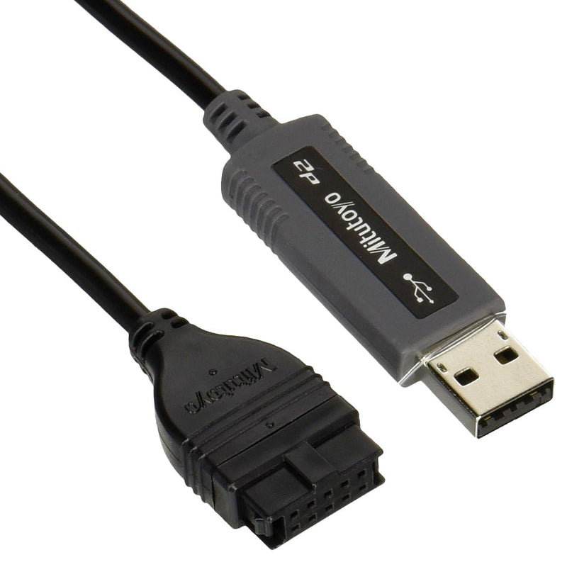 Phụ kiện cáp USB-ITN Mitutoyo 06AFM380D truyền dữ liệu trực tiếp, dài 2m, đầu Type D