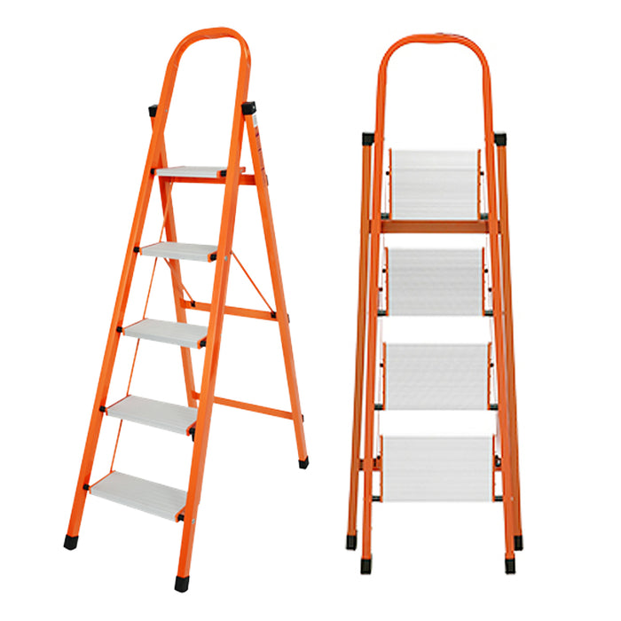 Thang ghế chữ A khung thép Nikawa NKS, chiều cao tối đa từ 1.3m ~ 1m8