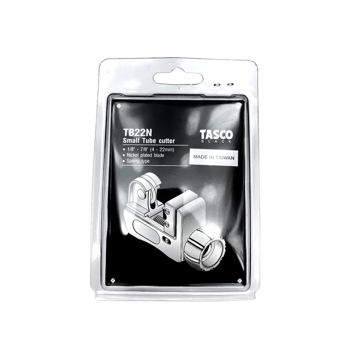 Dao cắt ống đồng cỡ nhỏ Tasco TB22N, cắt được ống từ 4mm - 22mm (1/8 inch - 7/8 inch), lưỡi dao mạ Niken có thể thay thế