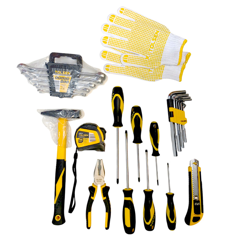Bộ dụng cụ cầm tay 26 món TOLSEN 85361