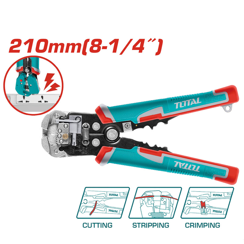 Kìm tướt dây điện tự động thông minh TOTAL THT152429