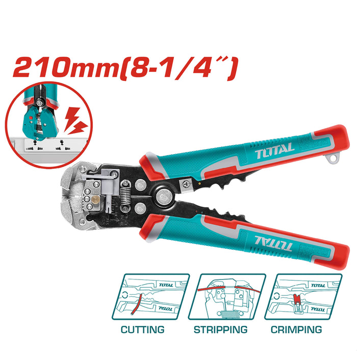 Kìm tướt dây điện tự động thông minh TOTAL THT152429
