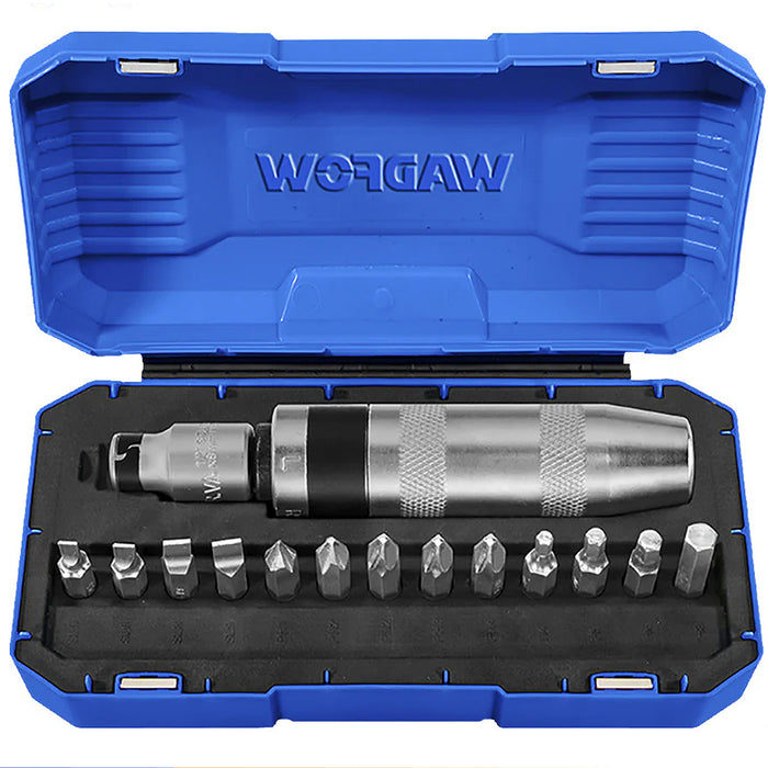 Bộ tua vít đóng 13 chi tiết Wadfow WYM1B13, chất liệu thép Cr-V