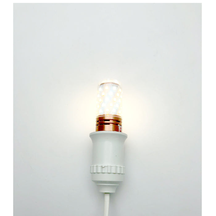 Bóng đèn led kim cương HUFA đuôi đèn E14 - E27, công suất 6W + 6W, 3 chế độ sáng