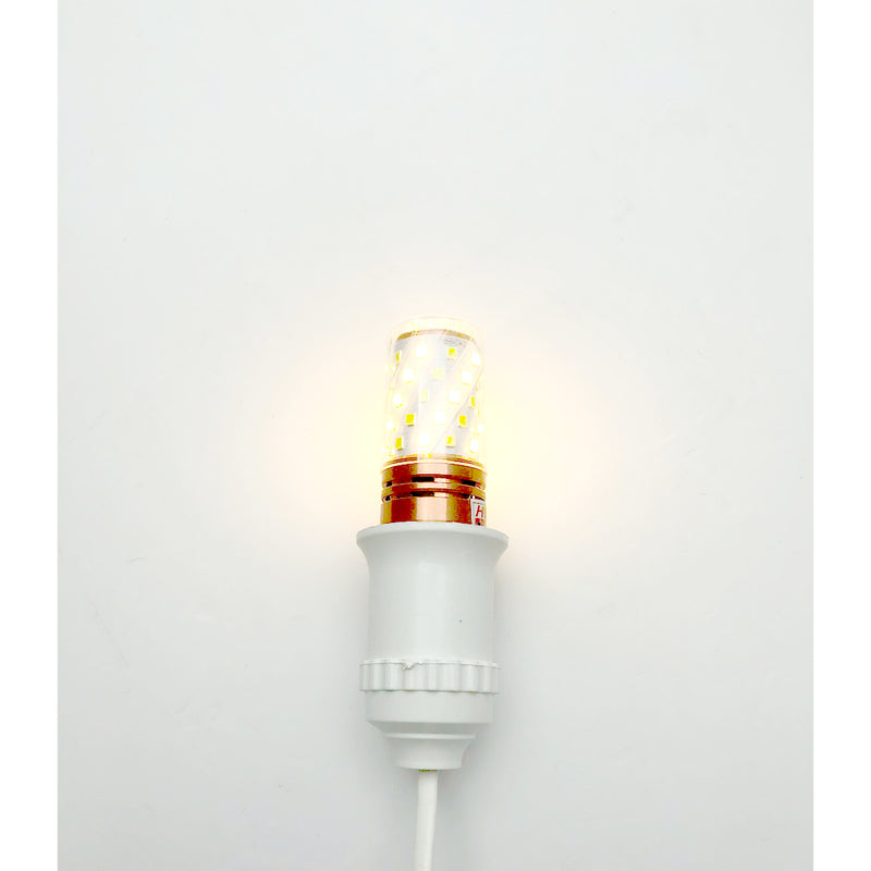 Bóng đèn led kim cương HUFA đuôi đèn E14 - E27, công suất 6W + 6W, 3 chế độ sáng