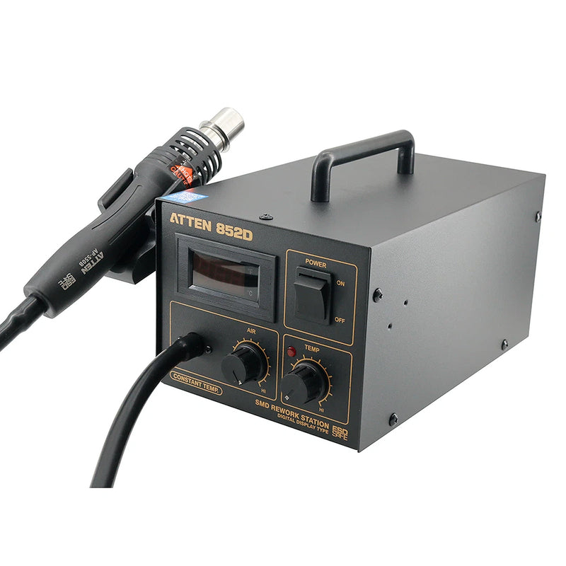 Trạm khò khí nóng ATTEN AT852D, công suất 550W, max 480°C