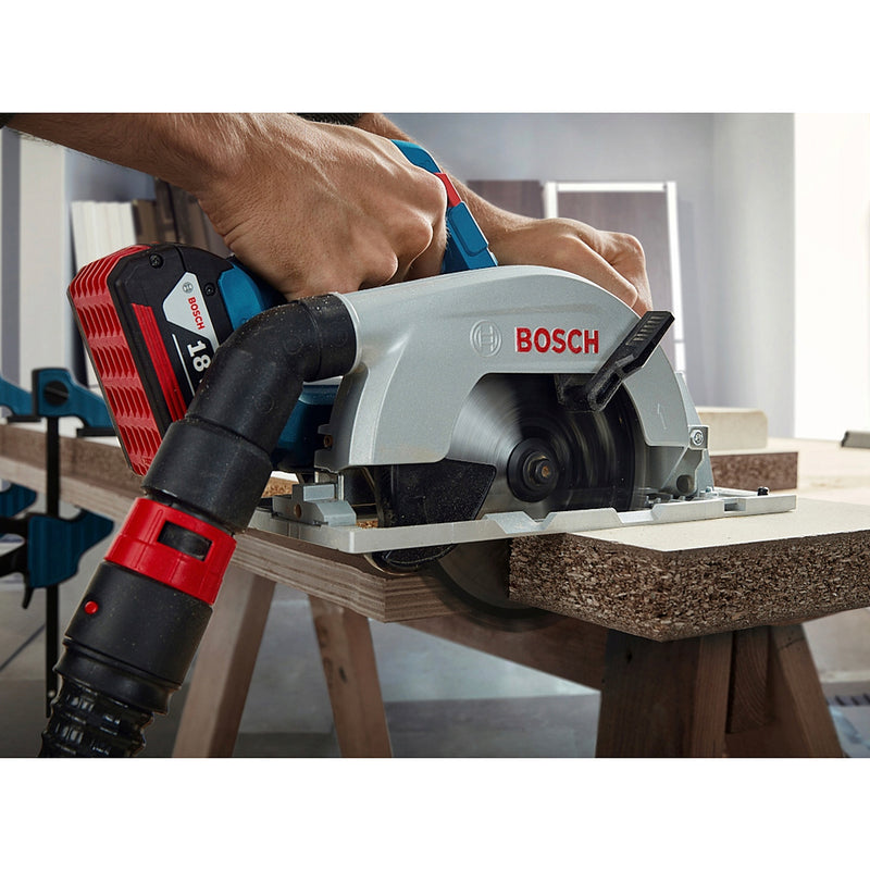 Máy cưa đĩa Bosch GKS 185-LI dùng Pin 18V đường kính lưỡi 165mm