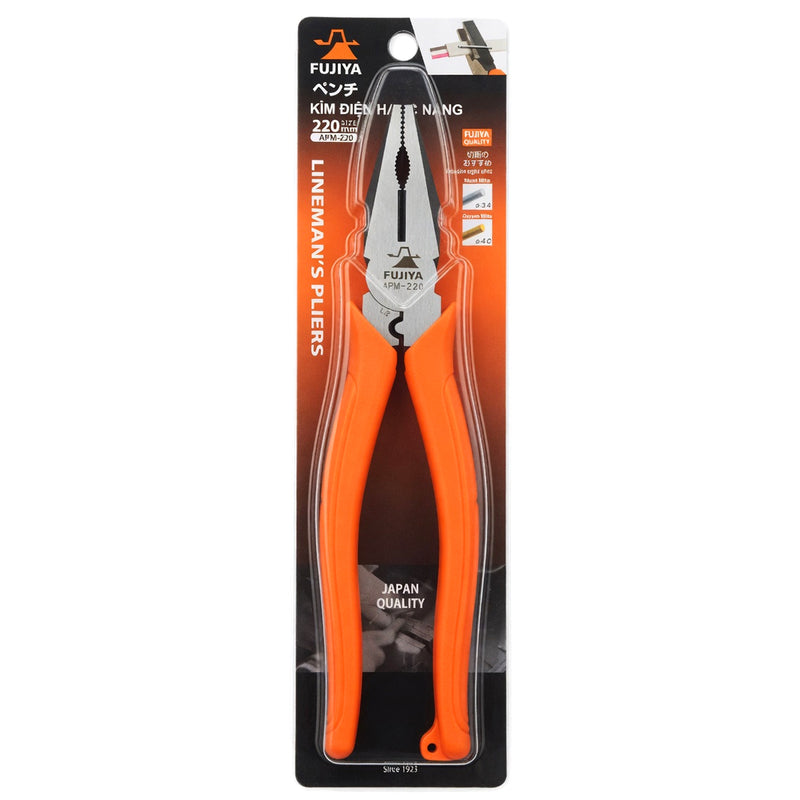 Kìm bằng trợ lực, có lỗ bấm cose Fujiya APM-220 kích thước 200mm