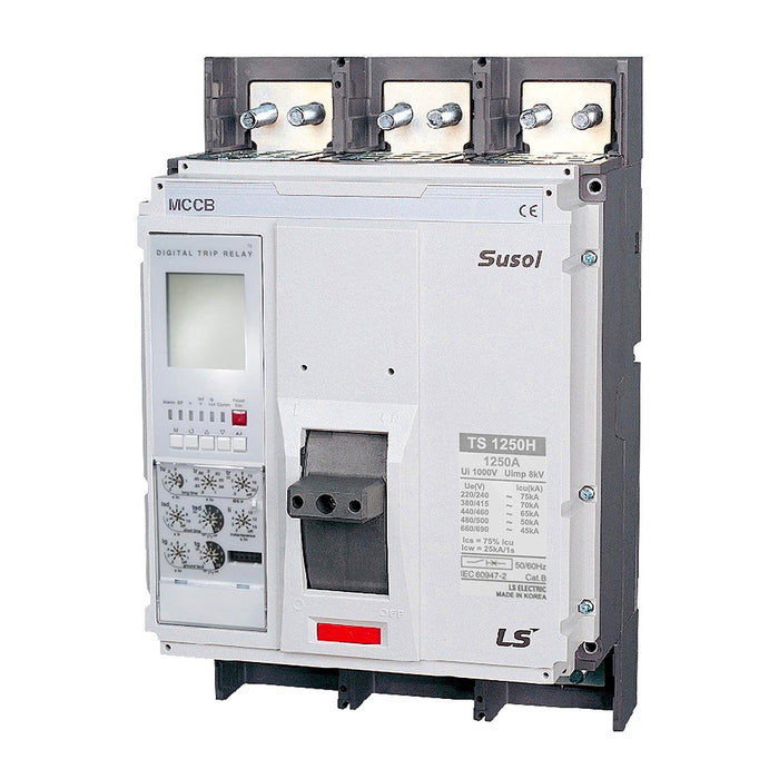 Cầu dao tự động 3P/4P Susol MCCB LS TS Series, tải danh định từ 1000A ~ 1600A, dòng cắt từ 50kA - 150kA