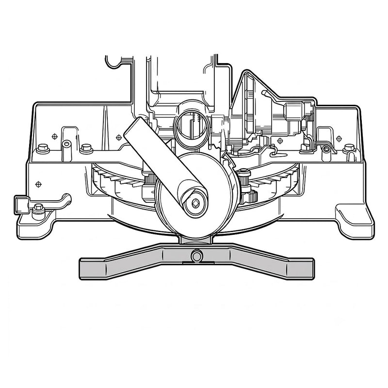 Chân đỡ phụ máy cưa bàn đa góc Makita 122716-8
